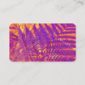 Gestaltung von Geschäftskarten für Naturkunde lila Visitenkarte (Rückseite)