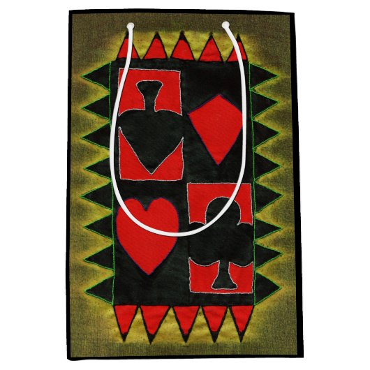 Gestaltung von Karten Mittlere Geschenktüte (Vorderseite)