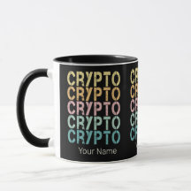 Gestaltung von Krypto-Retro-Buchstaben für Kryptow