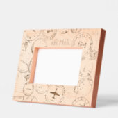 Gestaltung von Passport-Briefmarke Geätzte Rahmen (Links)