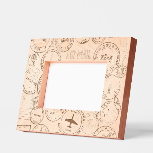 Gestaltung von Passport-Briefmarke Geätzte Rahmen (Links)