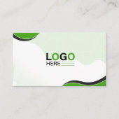 Gestaltung von Visitenkarten für Privatkunden, Visitenkarte (Vorderseite)