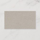 Gestaltungsbaum für Landschaft und Rasenpflege mit Visitenkarte (Rückseite)