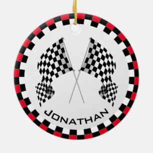 Gestaltungsdekoration für kontrollierte Flaggen Keramik Ornament