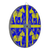 Gestaltungselemente von Symsweden Dartscheibe (Vorderseite Links)
