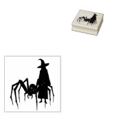 Gestaltwandelnde Spinnenhexen Gummistempel (Stempel)
