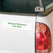 Gestampfter PotatoesNot Krieg Autoaufkleber (Auf Lkw)