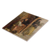 Geständnis, 1862 (Öl auf Leinwand) Fliese (Seite)