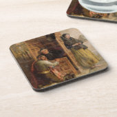 Geständnis, 1862 (Öl auf Leinwand) Untersetzer (Linke Seite)