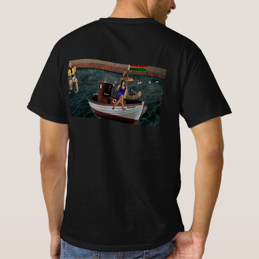 Geständnisse des Präsidenten T-Shirt (Rückseite)