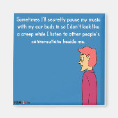 Geständnisse eines Creep Magnet. Magnet (Vorne)