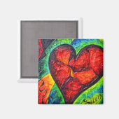 Geständnisse eines gebrochenen Herzens Magnet (Vorderseite/Rückseite)