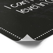 Geständnisse eines Schriftstellers: Grund #34 Poster (Ecke)