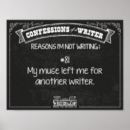 Geständnisse eines Schriftstellers: Grund #81 Poster