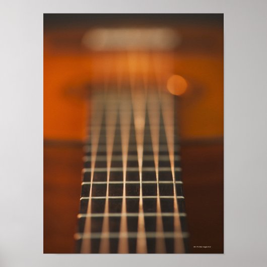 Gestänge der akustischen Gitarre Poster (Vorne)