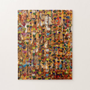 Gestänge des Puzzles Beads