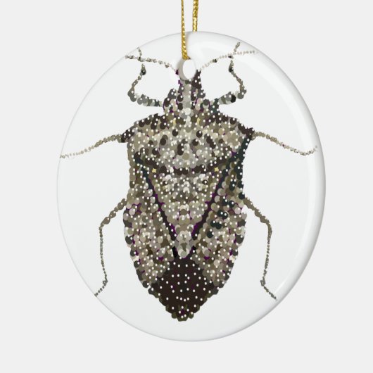 Gestankwanze Keramikornament (Links)