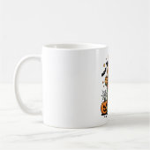 Gestapelte bärtige Drachen Halloween-Design Kaffeetasse (Links)