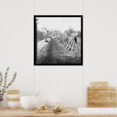 Gestapelte Bundesstaatliche Flöten in Petersburg,  Poster (Küche)