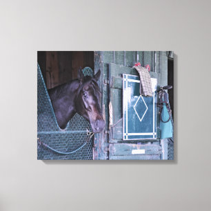 gestapelte Decke Leinwanddruck