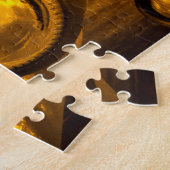 Gestapelte Flaschen Puzzle (Seite)