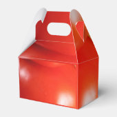 Gestapelte frische rote Tomaten Geschenkschachtel (Rückseite)