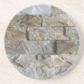 Gestapelte Granitplatten Sandstein Untersetzer (Vorne)