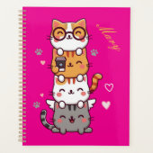 Gestapelte Kugel: Adorable Kitty Tower of Joy! Planer (Vorderseite)