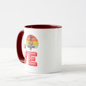 Gestapelte Liebe Design Coffee Lovers Mug Novelty Tasse (Vorderseite Links)