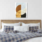 Gestapelte Münzen II Leinwanddruck (Insitu (Schlafzimmer))