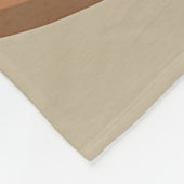Gestapelte Pfannkuchen Retro Fleecedecke (Ecke)
