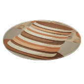 Gestapelte Pfannkuchen Retro Schneidebrett (Ecke)