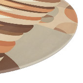 Gestapelte Pfannkuchen Retro Schneidebrett (Ecke)