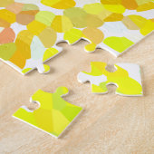 Gestapelte Regenbogenfarben Abstrakte Jigsaw P Puzzle (Seite)