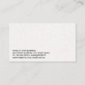 Gestapelte Reifen | Mechanische Holding-Wrench-Log Visitenkarte (Rückseite)