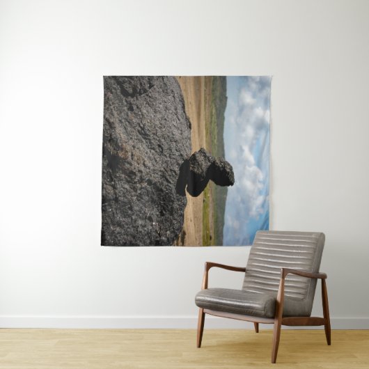 Gestapelte Steine Wandteppich (Beispiel (Horizontal))