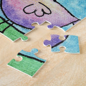 Gestapelte Vögel Puzzle (Seite)