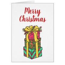 Gestapelte Weihnachtsgeschenke Weihnachten Weihnac