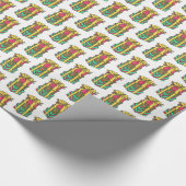 Gestapelte Weihnachtsgeschenke Weihnachten Weihnac Geschenkpapier (Ecke)