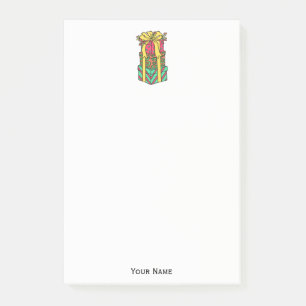 Gestapelte Weihnachtsgeschenke Weihnachten Weihnac Post-it Klebezettel