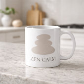 Gestapelter Stein Ruhig Klassischer Becher, 11 oz Kaffeetasse