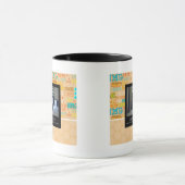 Gestaute Tür Tasse (Zentrum)