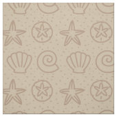 Gestein und Muscheln Stoff (Muster)