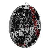 Gesteinsgestaltung Dartscheibe (Vorderseite Links)