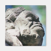 Gesteinskarte Abbildung Ancient Mayan Ruins Copan Magnet (Vorne)