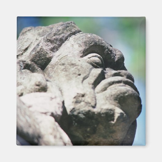 Gesteinskarte Abbildung Ancient Mayan Ruins Copan Magnet (Vorne)