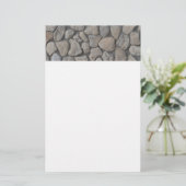 Gesteinsmuster Briefpapier (Stehend Vorderseite)
