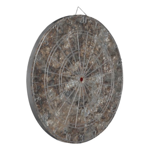 Gesteinsmuster Dartscheibe (Vorderseite Links)