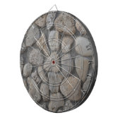 Gesteinsmuster Dartscheibe (Vorderseite rechts)