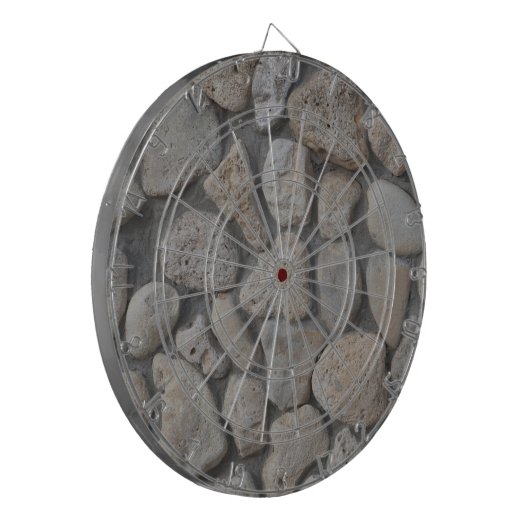 Gesteinsmuster Dartscheibe (Vorderseite Links)